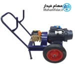 پمپ کارواش آماده 110 بار برند برتولینی به همراه الکتروموتور تکفاز موتوژن